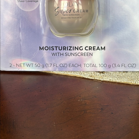 Brand New Olay Super Cream w/ Sunscreen SPF 30 1.7 oz. 2 pk. Moisturizer Hydrate - Picture 4 of 15